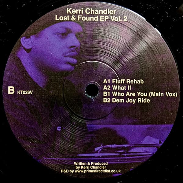 Kerri Chandler — Lost & Found EP Vol. 2