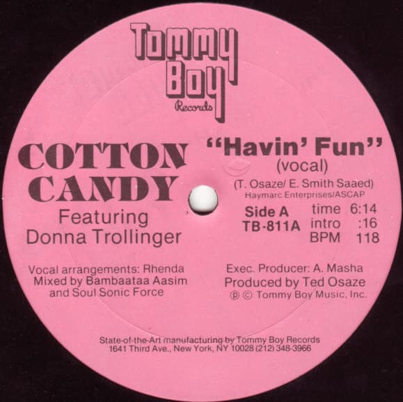 Cotton Candy Featuring Donna Trollinger — Havin' Fun