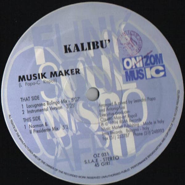 Kalibu' — Musik Maker