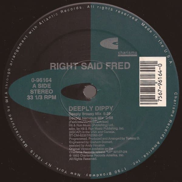 Right Said Fred — Deeply Dippy
