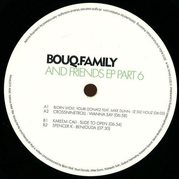 Various — Bouq.Family And Friends EP Part 6