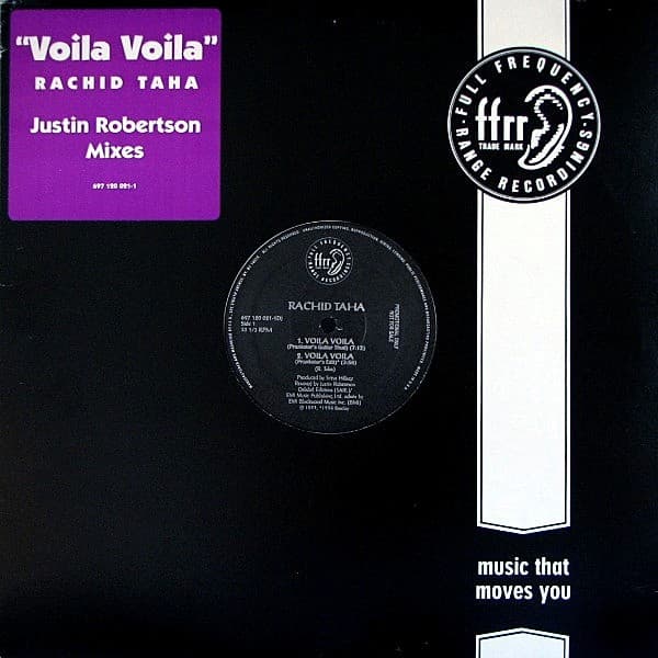 Rachid Taha — Voila Voila (Justin Robertson Mixes)