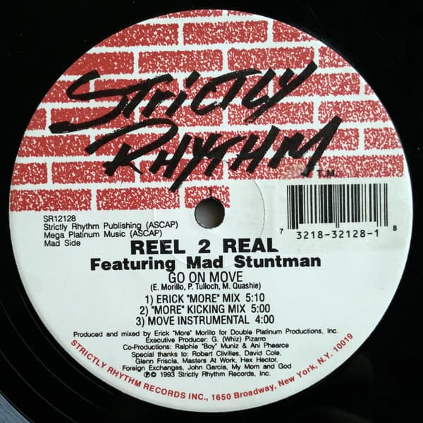 Reel 2 Real Featuring Mad Stuntman — Go On Move / I'm The Mad Stuntman