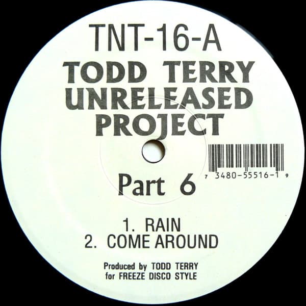 Todd Terry — Unreleased Project Part 6