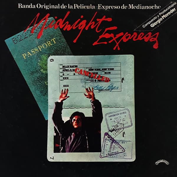 Giorgio Moroder — Expreso De Medianoche (Banda Original De La Película) = Midnight Express