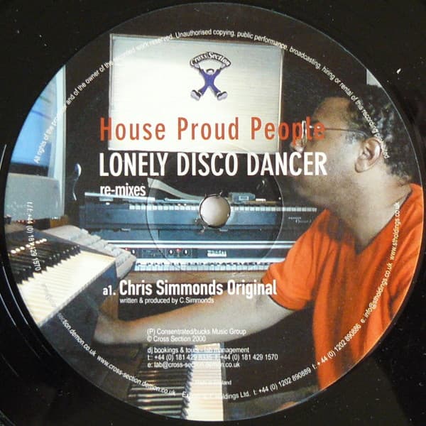 House Proud People — Lonely Disco Dancer (Re-mixes)