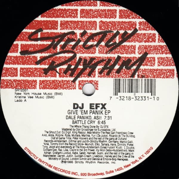 DJ EFX — Give 'Em Panik EP